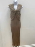 Marciano Size 8 Gold New Dress