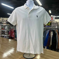 US Polo Assn Size M White Preloved MENS Polo