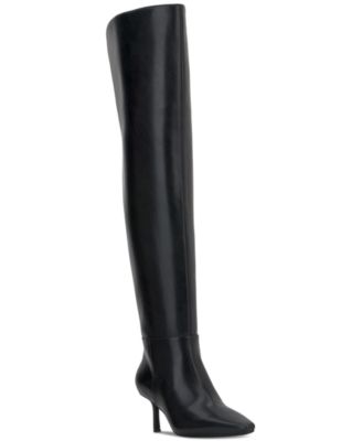 I.N.C. International Concepts Womens Jackston Over-The-Knee Black Smooth 8M