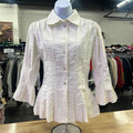 Nilika Size M White Preloved Blouse