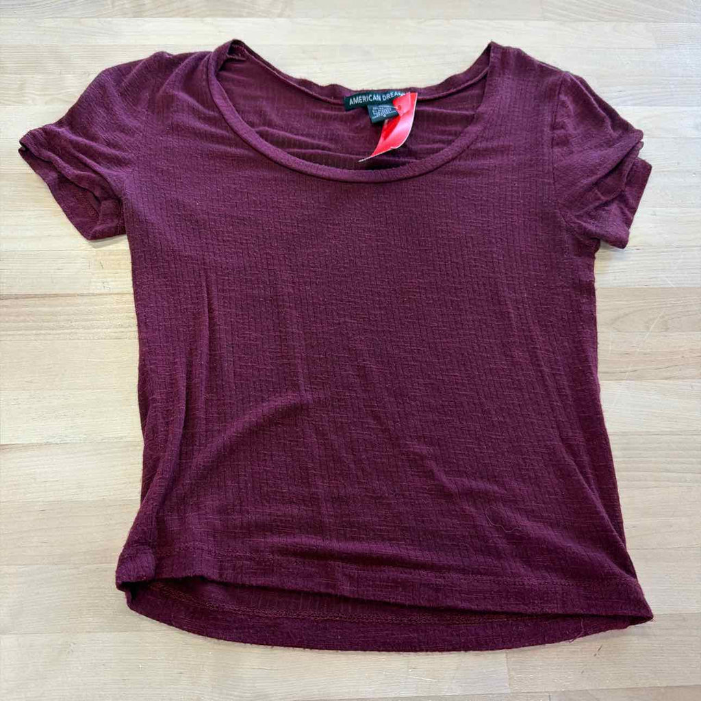 American Dream Size S Red Preloved T-shirt
