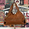 Michael Kors Brown Pebbled Leather Preloved Handbag