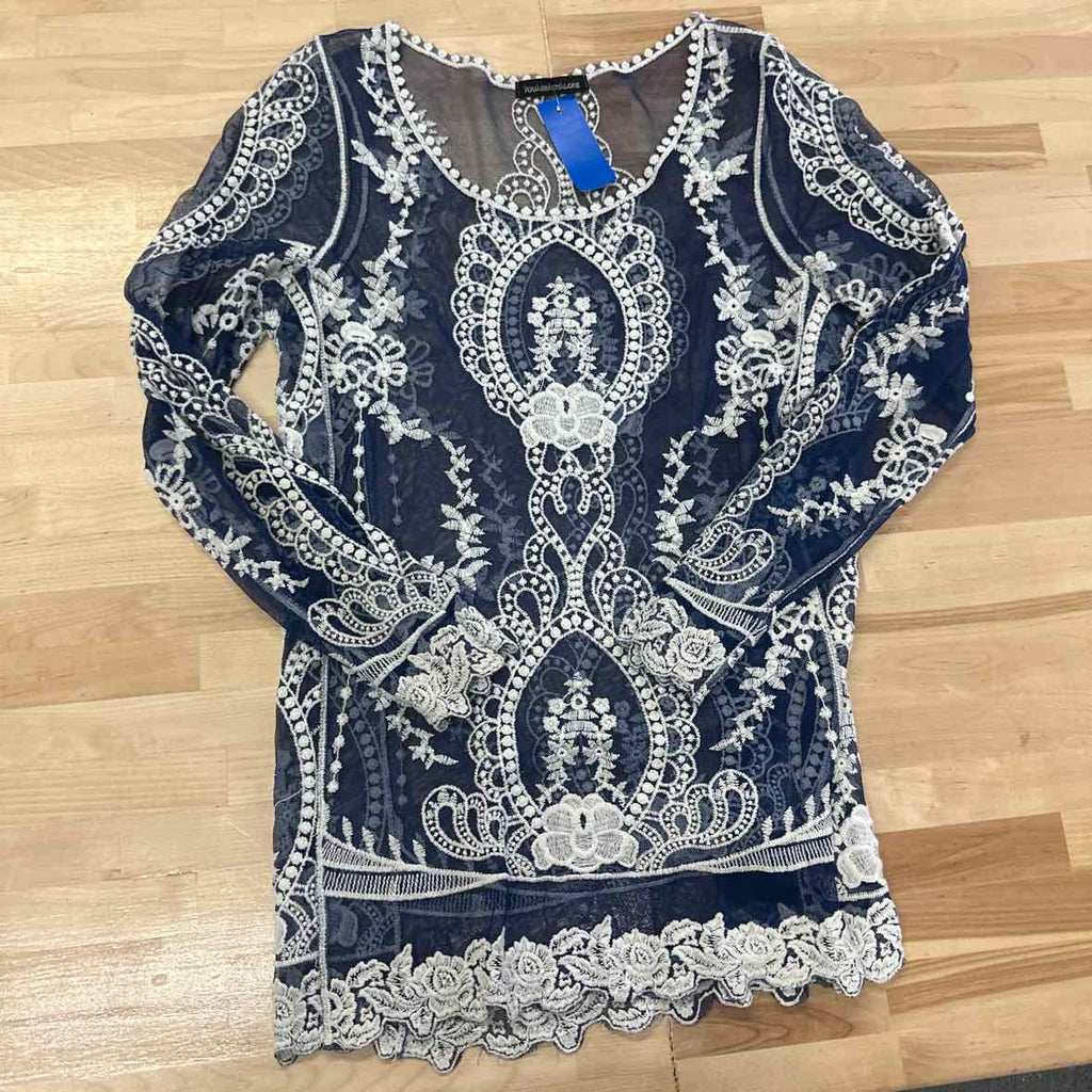 youarenotalone Size L Blue Blouse