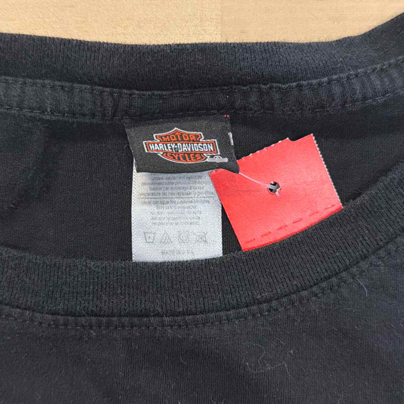 Harley Davidson Size 2X Black Preloved Shirt