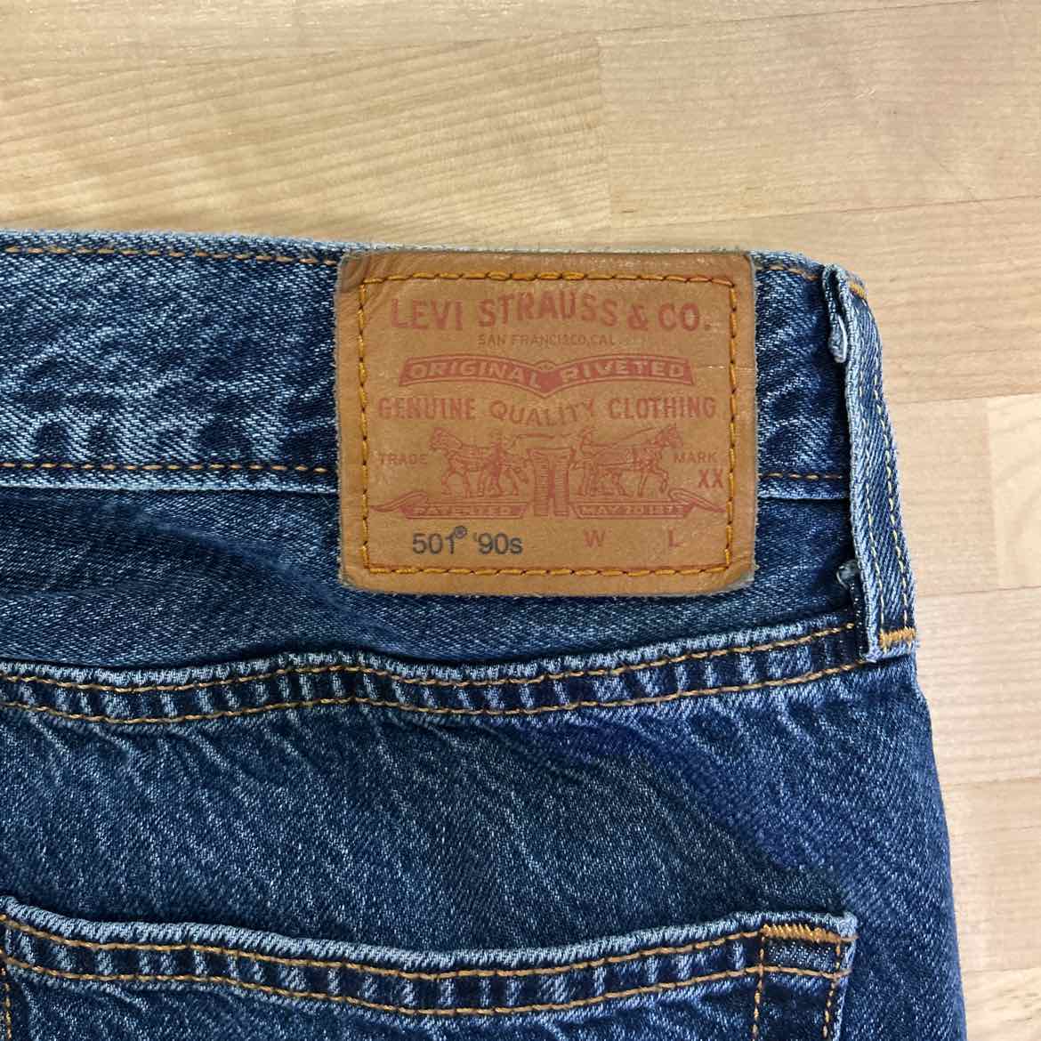 Levi's Size 9 Denim Preloved Jeans