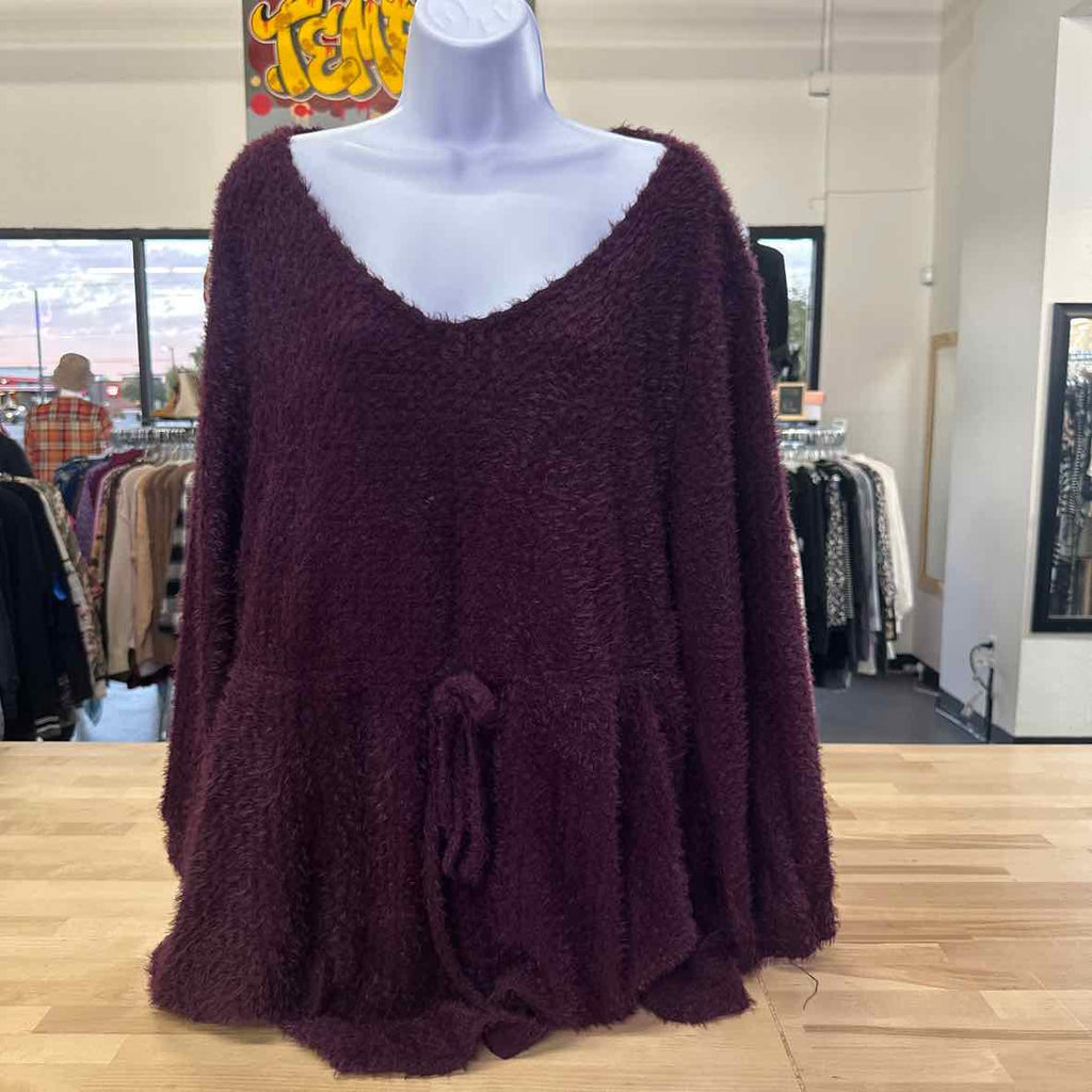 Bloomchic Size 22 Purple Sweater