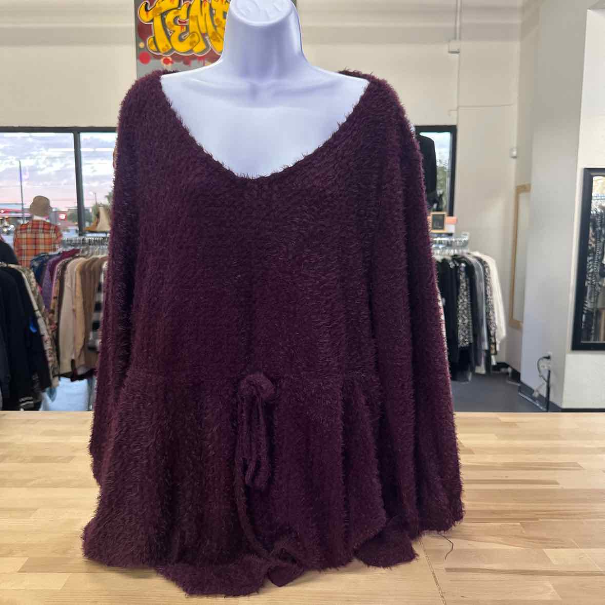 Bloomchic Size 22 Purple Sweater