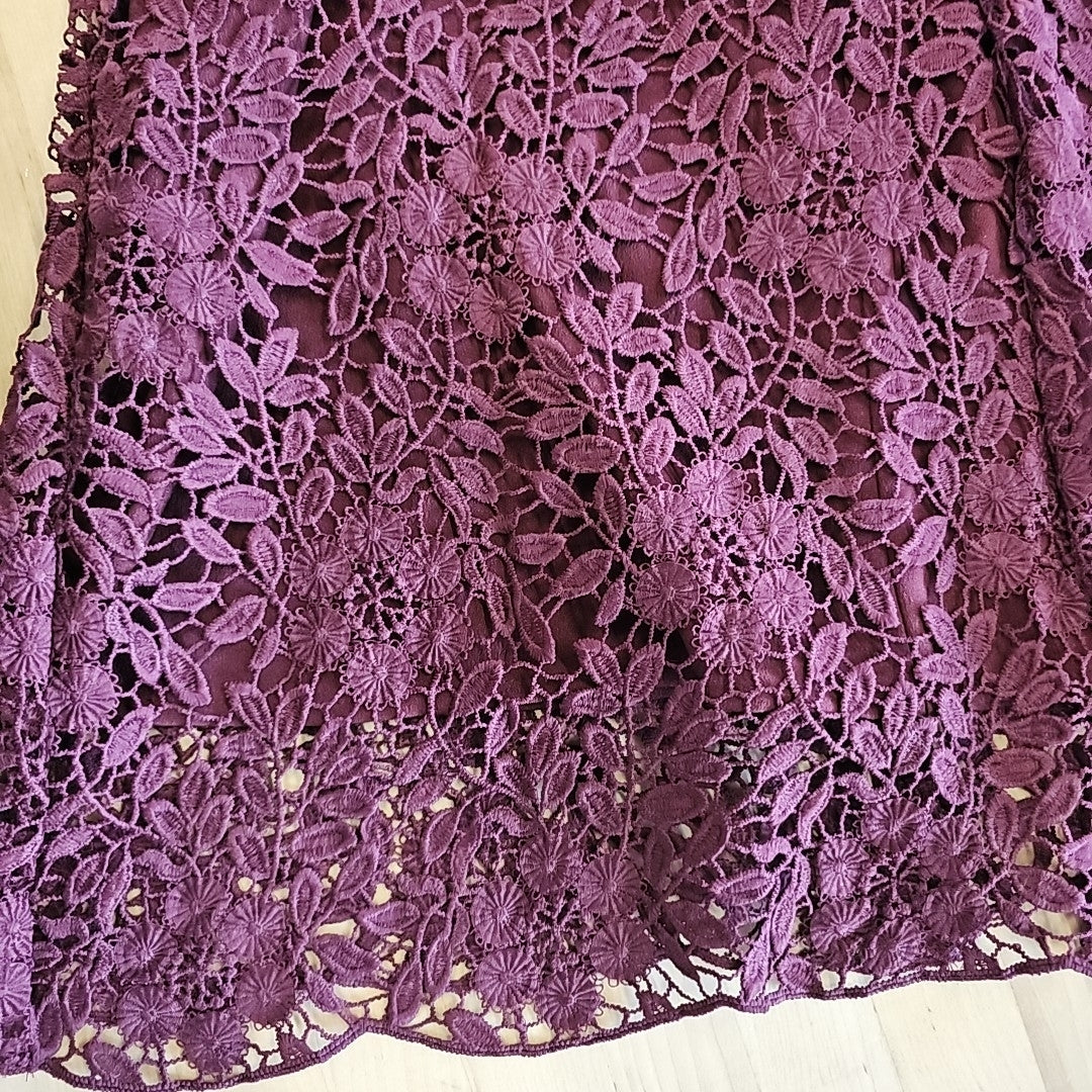 Garnet Hill Size 18 Wine Dress