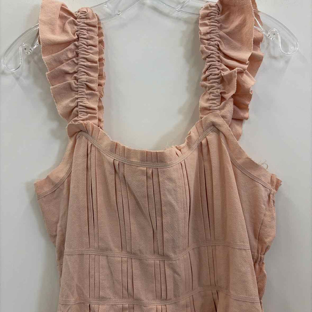Steve Madden Women's Harmony Cotton Pleated Dress - Cameo Rose