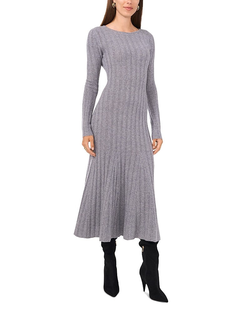 Vince Camuto Size S Gray Knit Dress