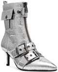 wild pair Size 7.5 Silver New Boots NWOB