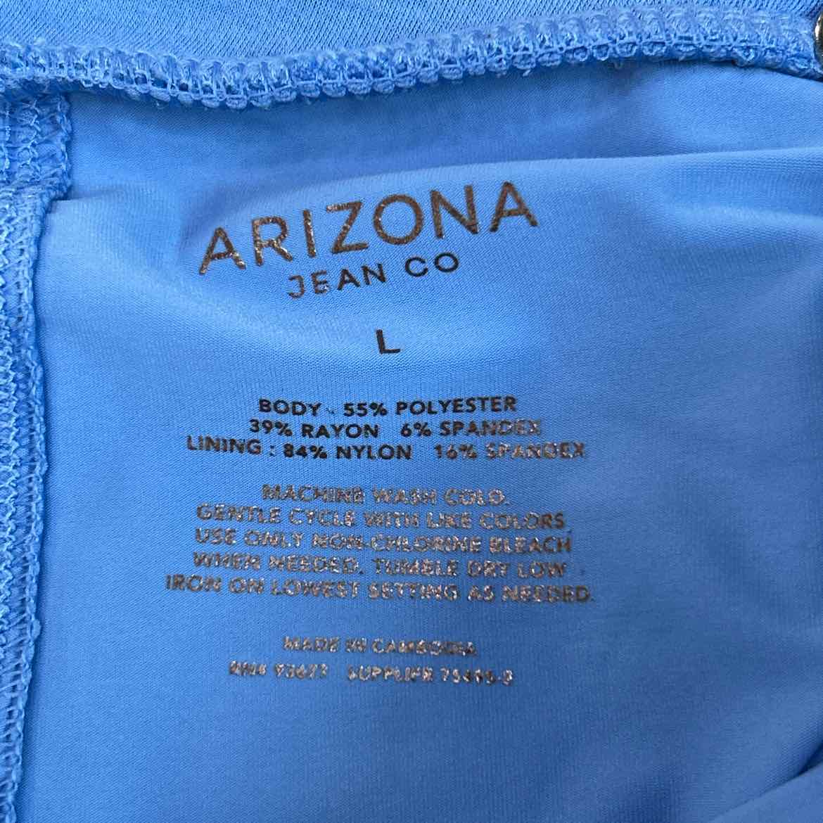 Arizona Jean Women Size L Blue Preloved Skorts