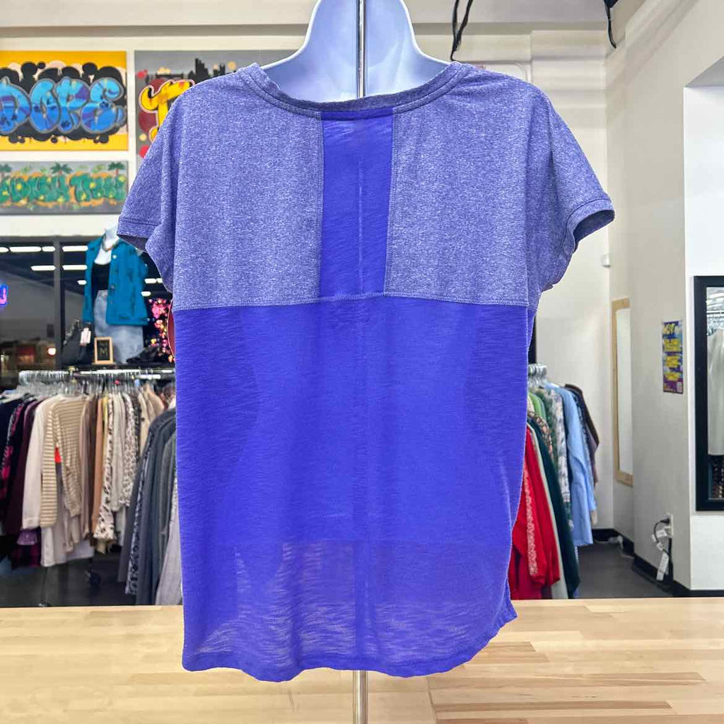 MTA Size M Purple Preloved Athletic Tee