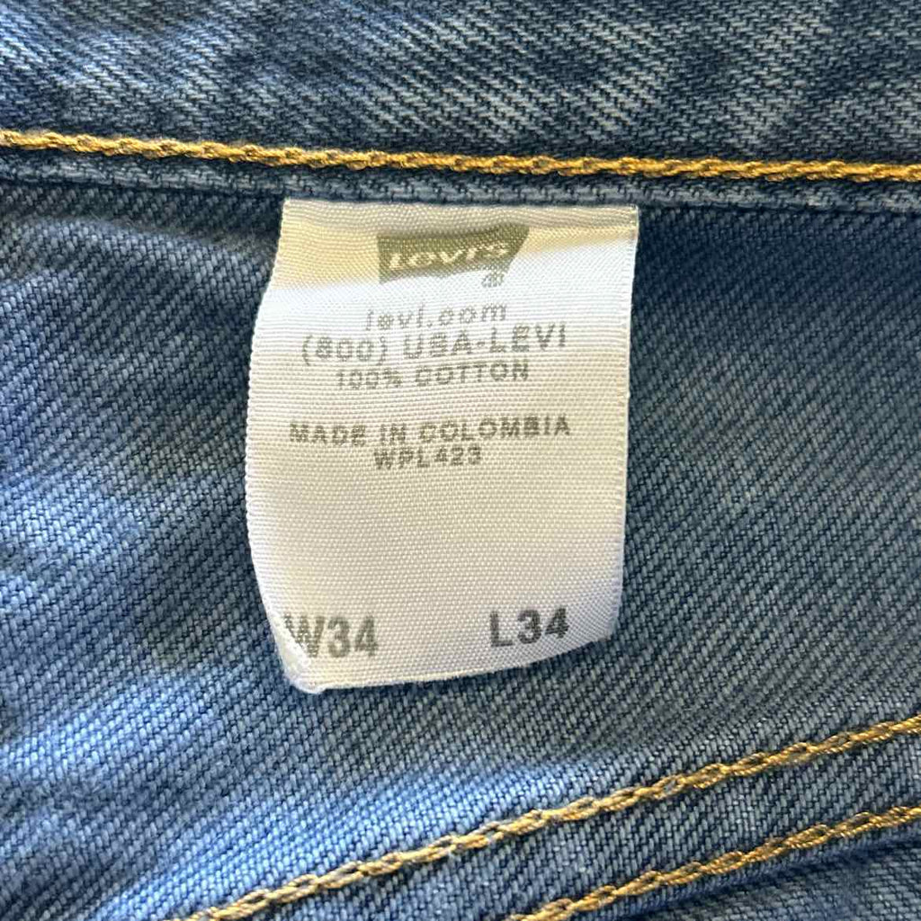 Levi's Size 34x34 Blue MENS Jeans