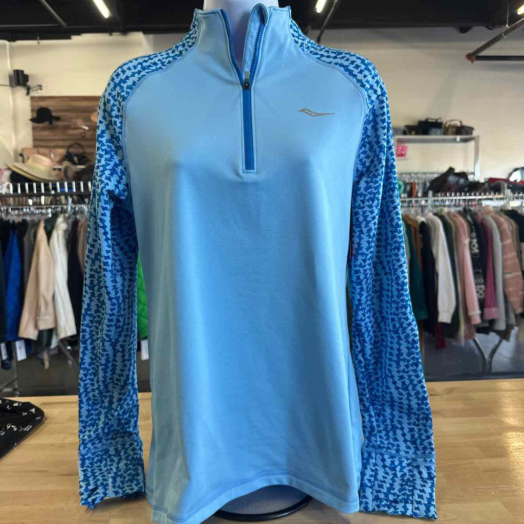 Saucony Size M Blue Athletic Jacket