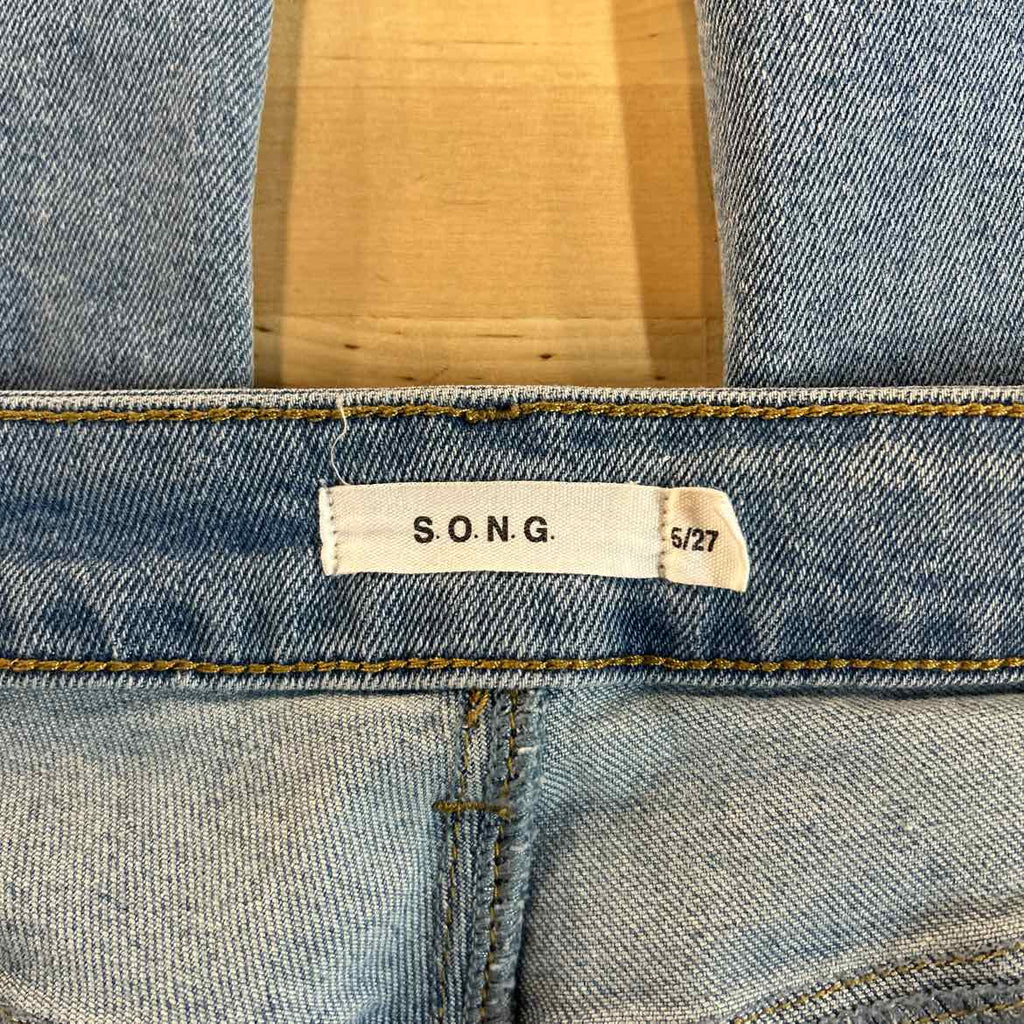 SONG Size 5 Blue Denim Preloved Jeans