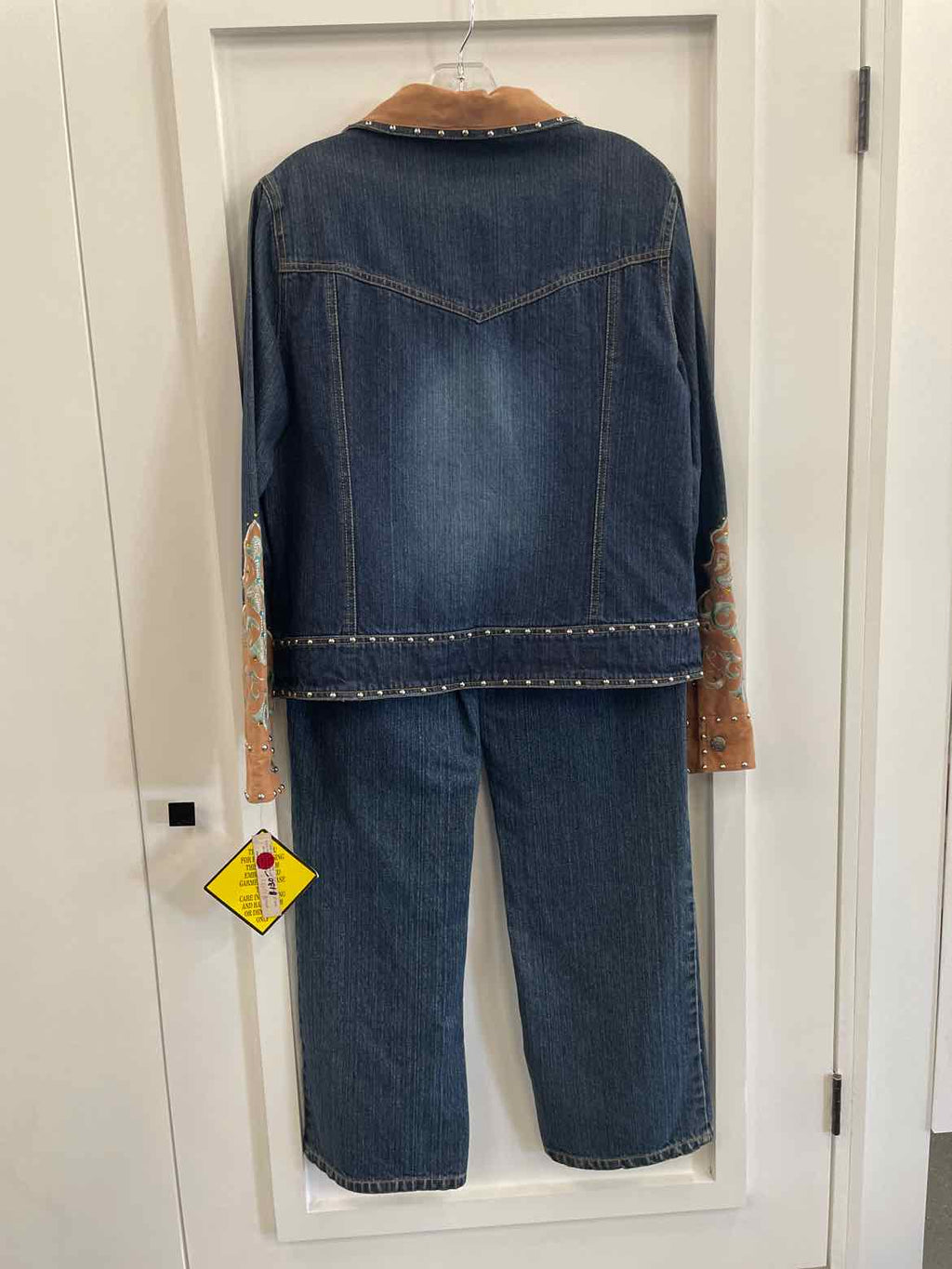 gordon james Size M Denim 2 pc Dress Set