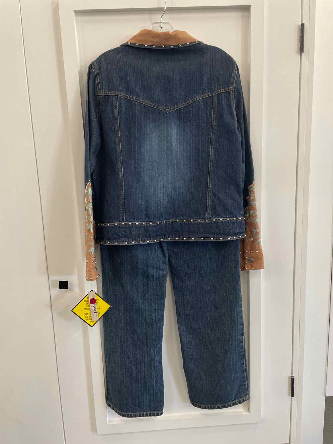 gordon james Size M Denim 2 pc Dress Set