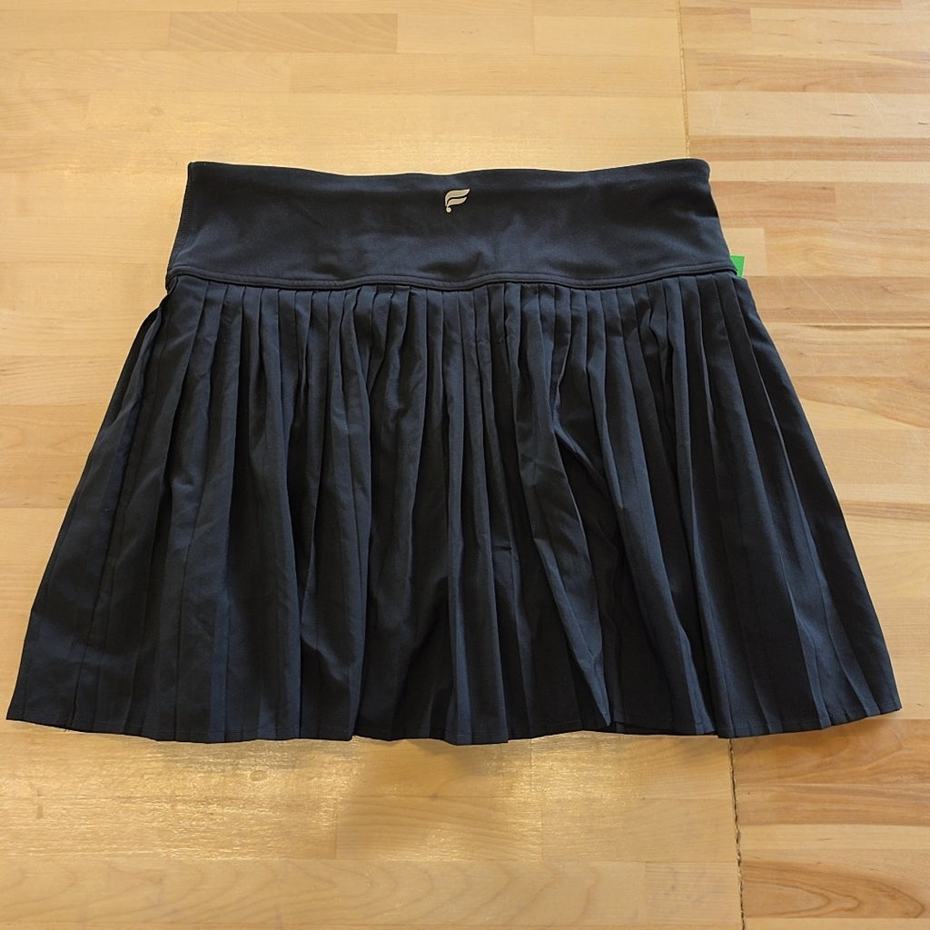 Fabletics Size M Black Preloved Athletic Skort