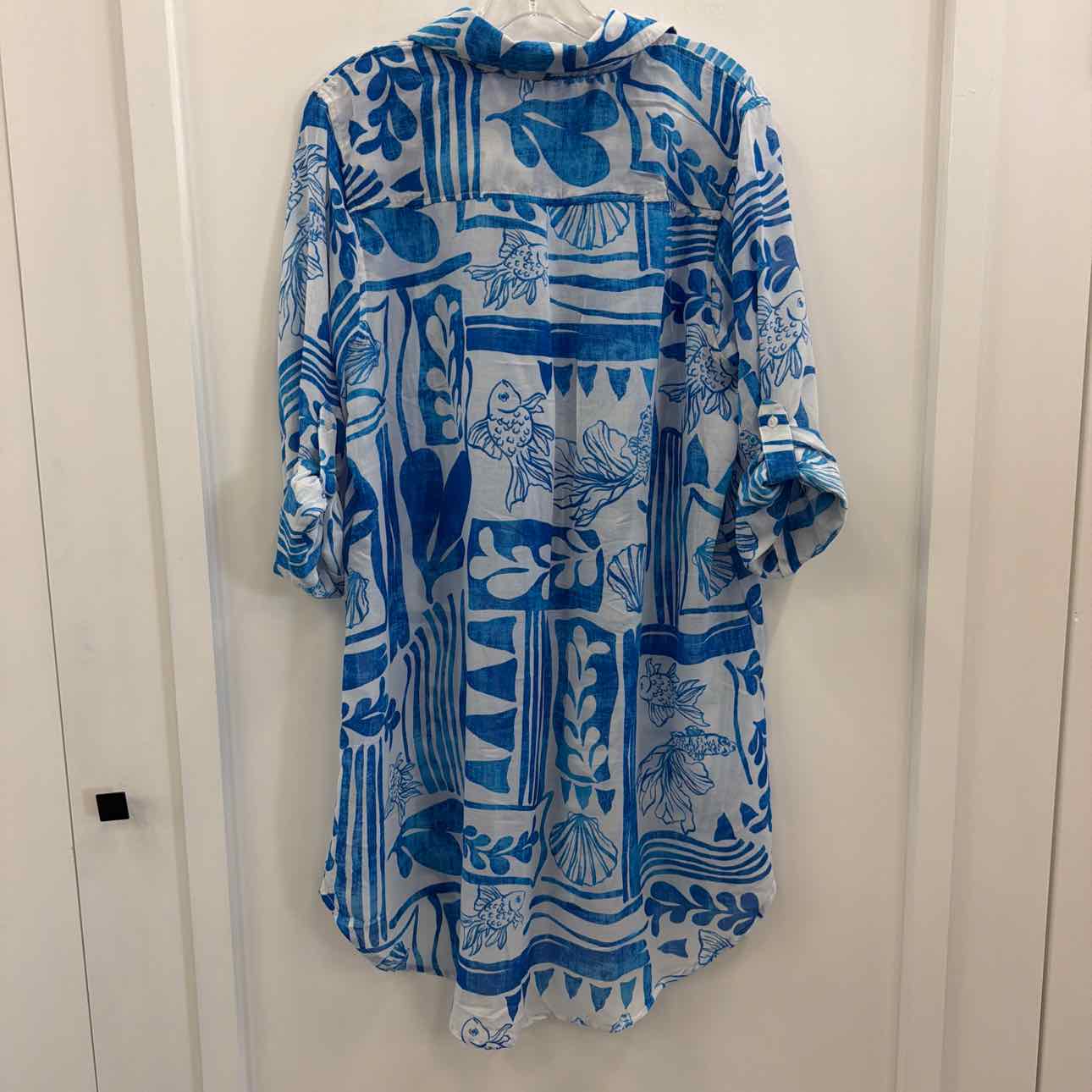 Violet Sky Size M Blue Preloved Coverup
