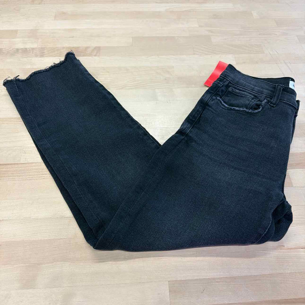 Kensie Size 27 Black Denim Preloved Jeans