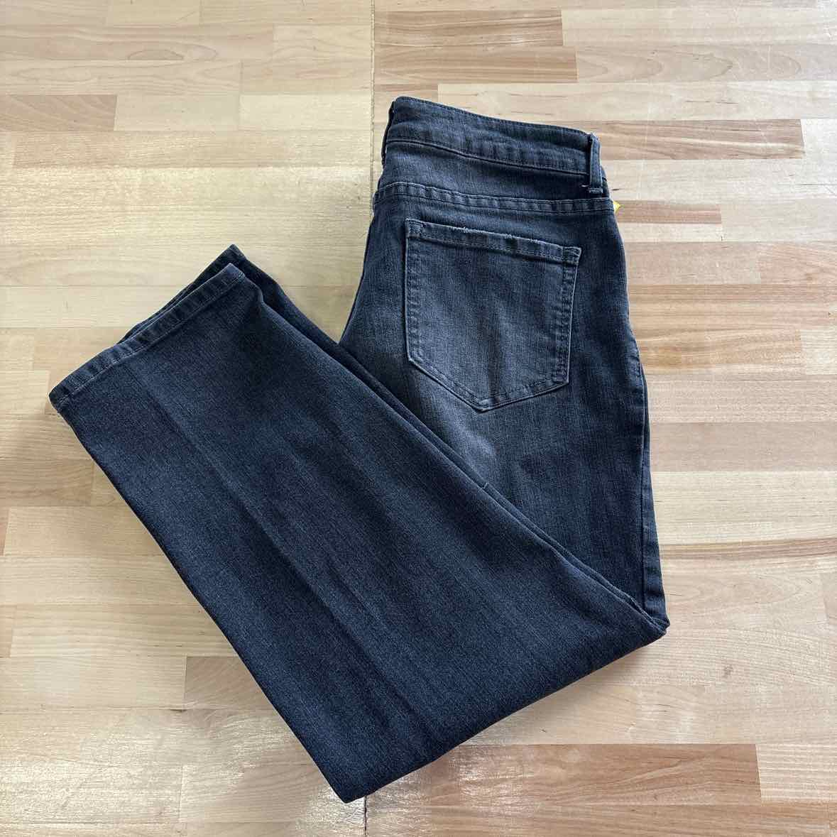 LOGO Size 6P Black Jeans