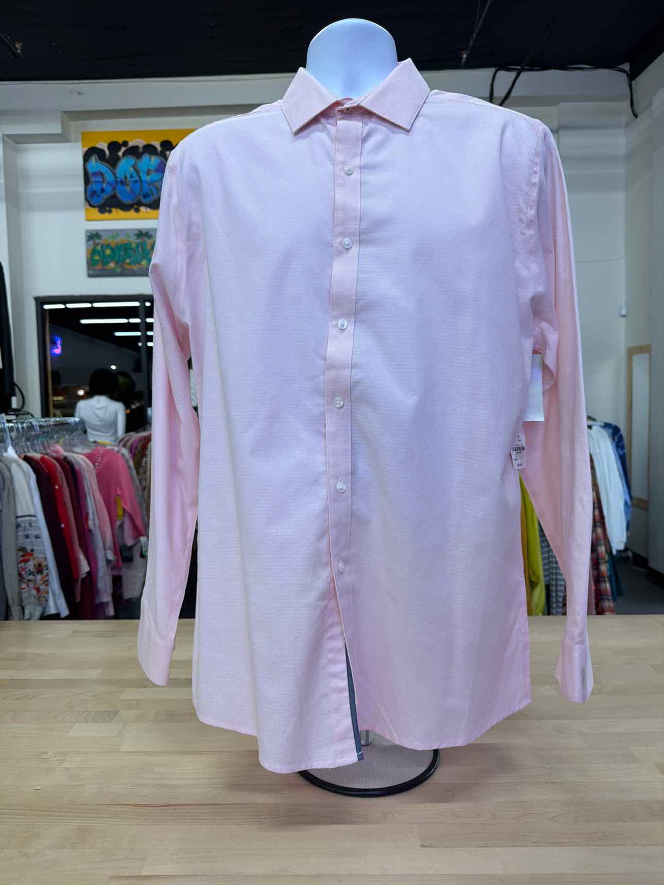 Bar Iii Mens Diamond Stitched Button Down Dress Shirt