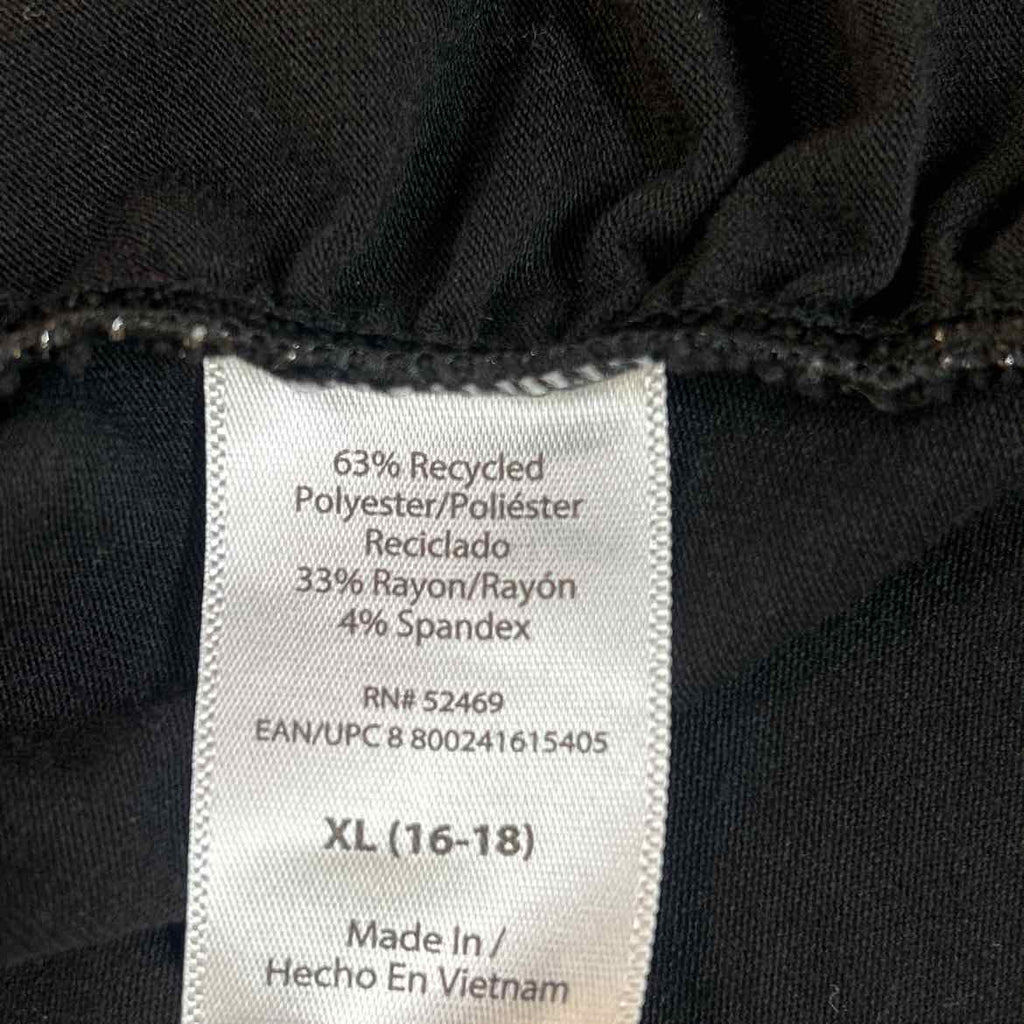 Sofia Size XL Black Preloved T-Shirt SS