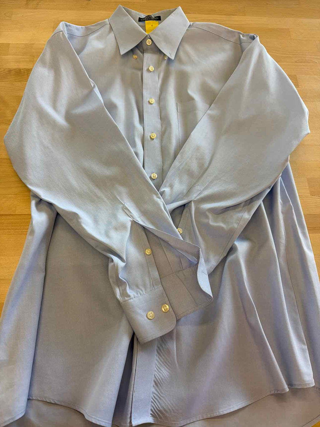 Kirkland's Size 33 Blue MENS Button Down Shirt