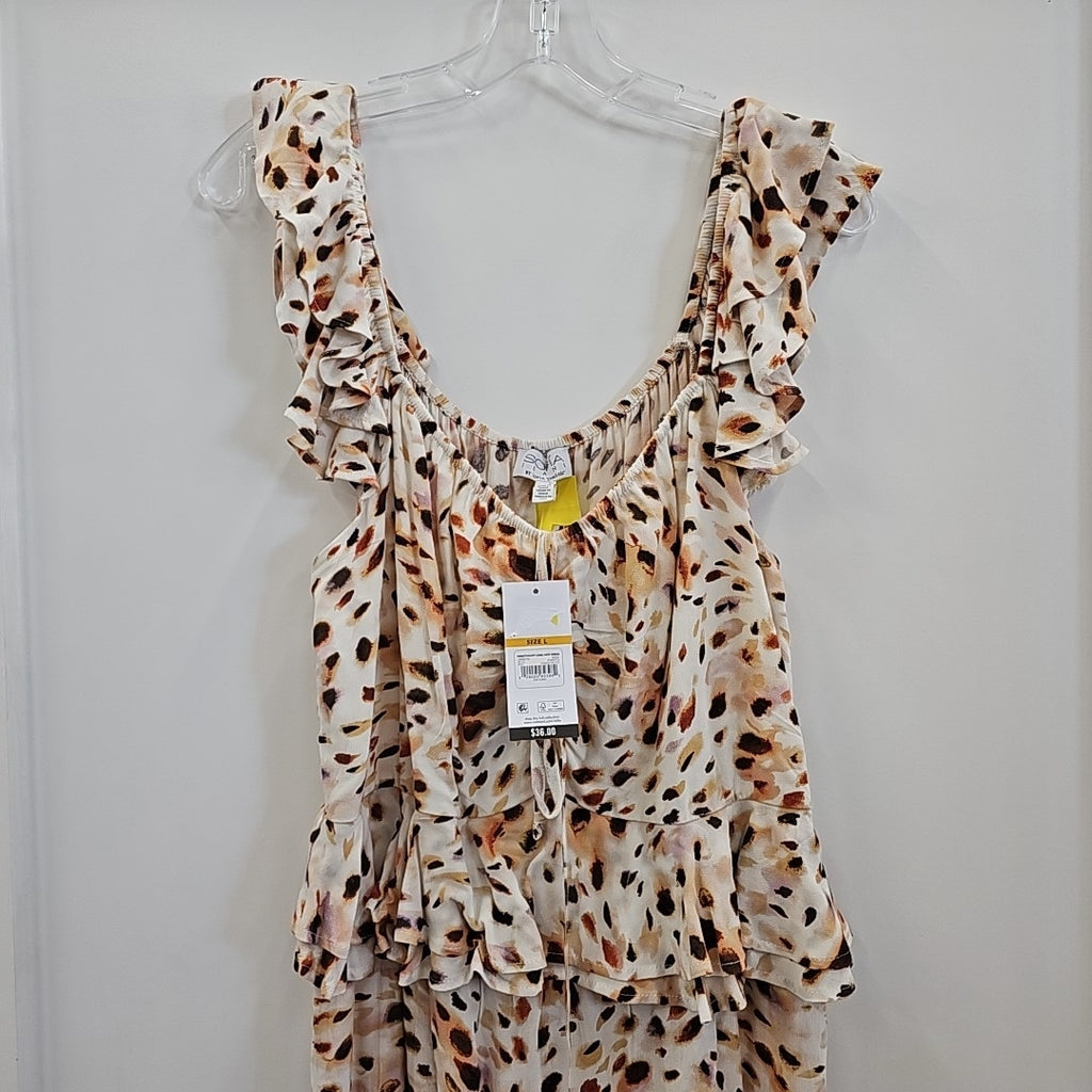 Sofia Size L Brown Dress