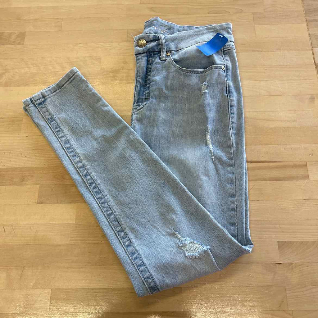 Seven 7 Size 8 Blue Denim Preloved Jeans
