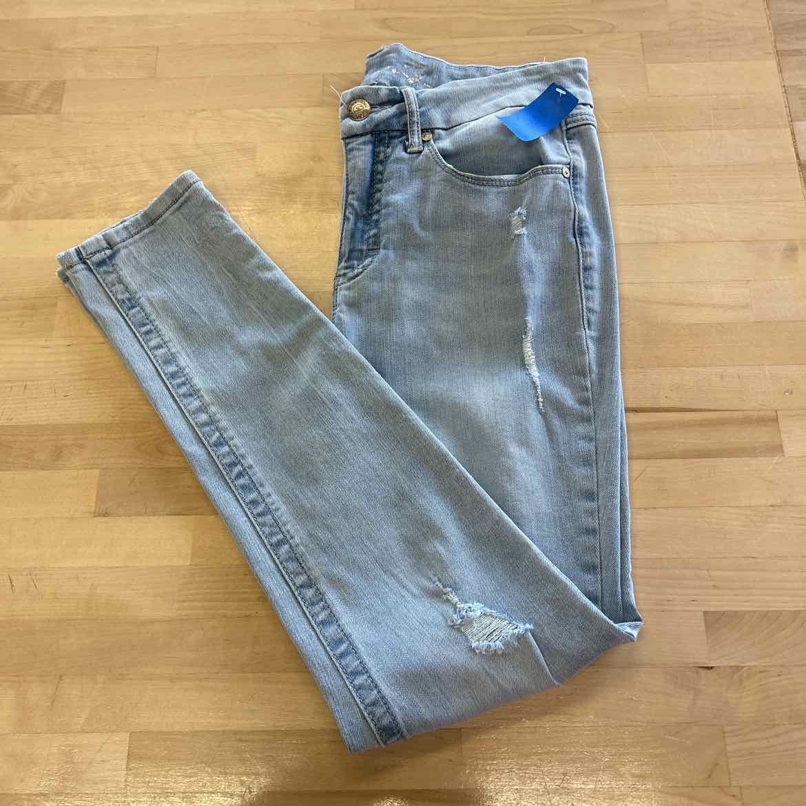 Seven 7 Size 8 Blue Denim Preloved Jeans