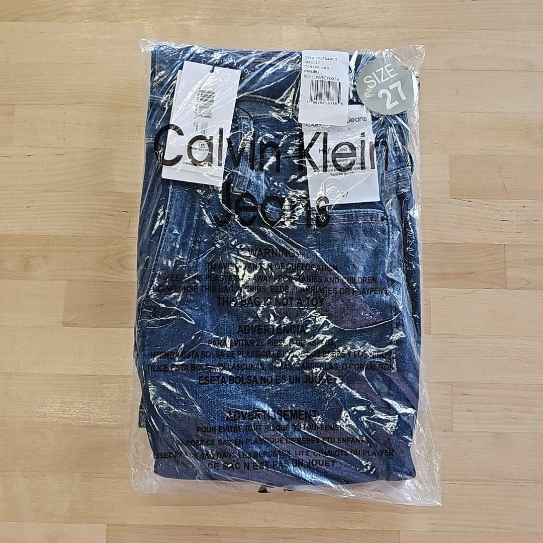Calvin Klein Jeans Women's High-Rise Slim Whisper Soft Jeans