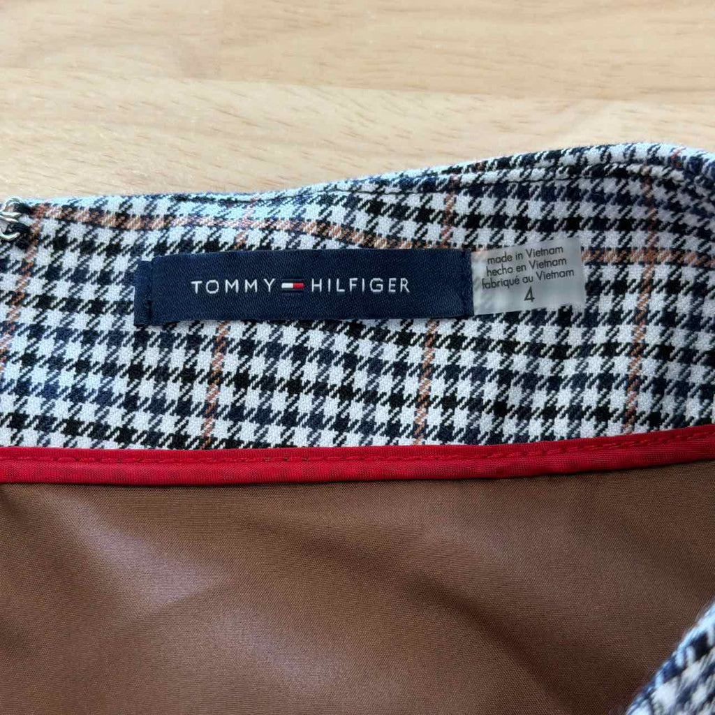 Tommy Hilfiger Size 4 Black White New Skirt