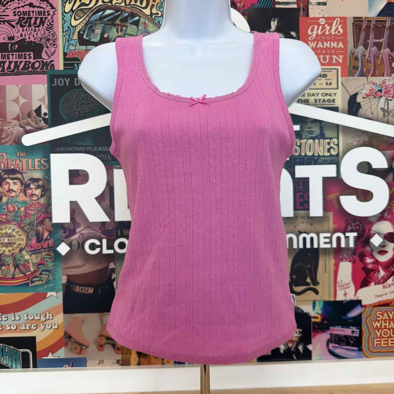 Levi's Size S Sweetie Pointelle Tank Top