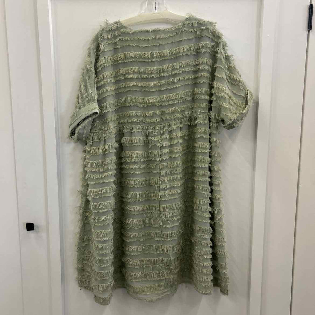 Jade By Jane Size L Green Preloved Tunic