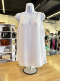 Joan Vass Size XL White Preloved Tank
