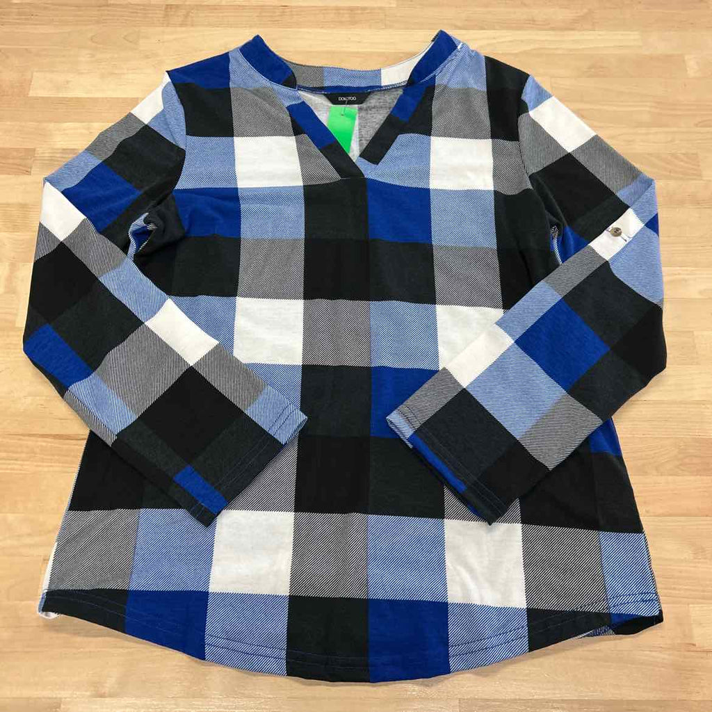 Dokotoo Size L Blue Longsleeve
