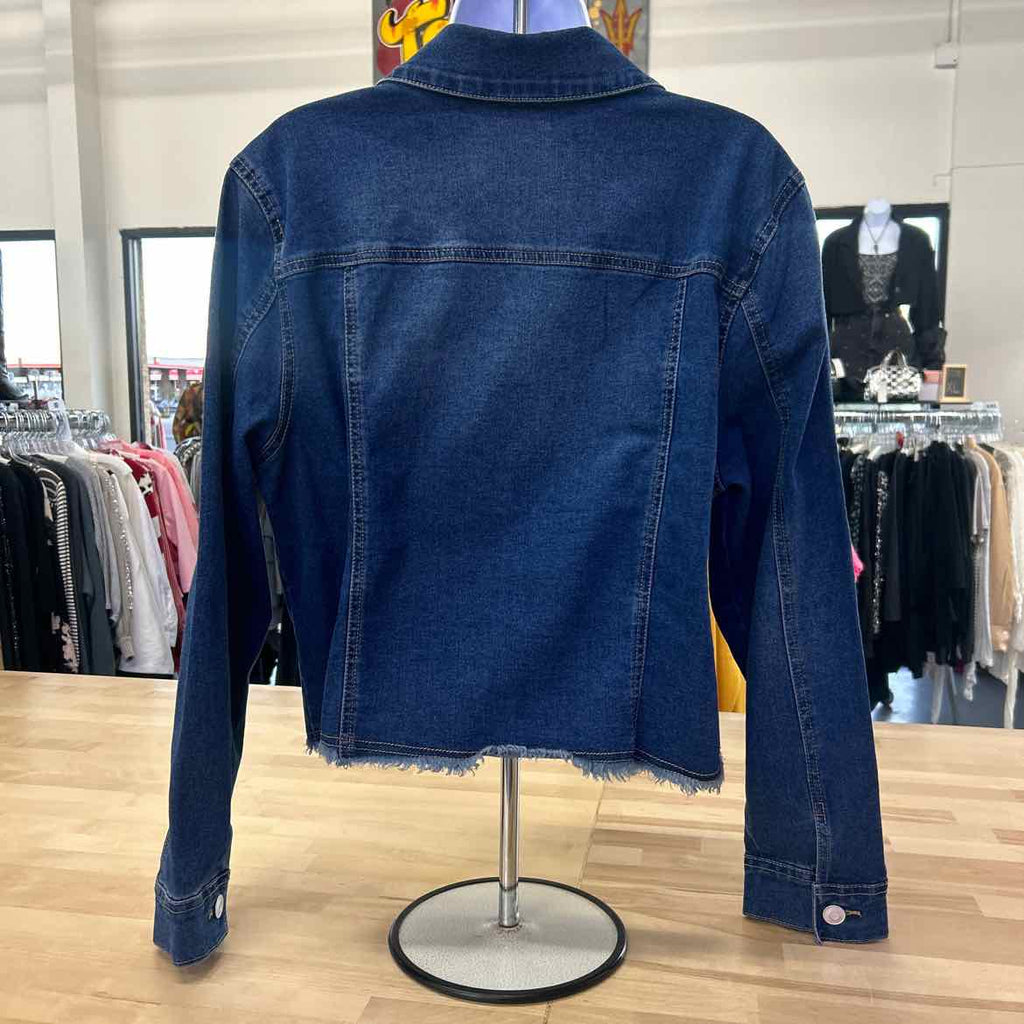 Baccini Size XL Blue Denim Jean Jacket