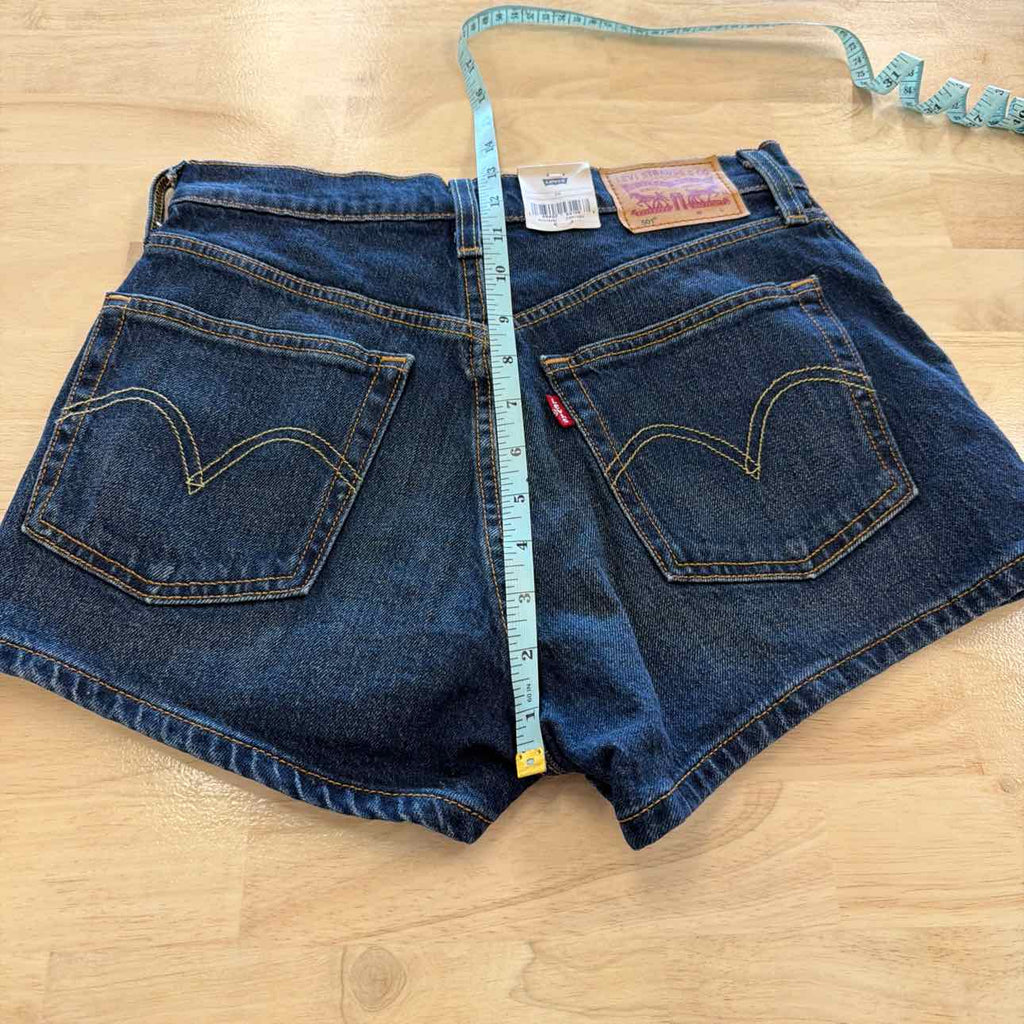 Levi's Women Size 26 Blue New Shorts