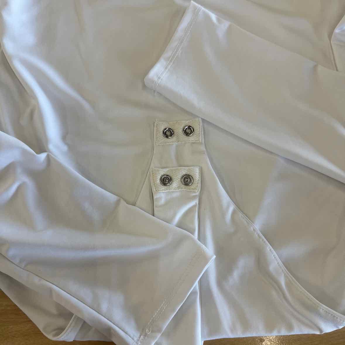 Fame Size XL White Bodysuit