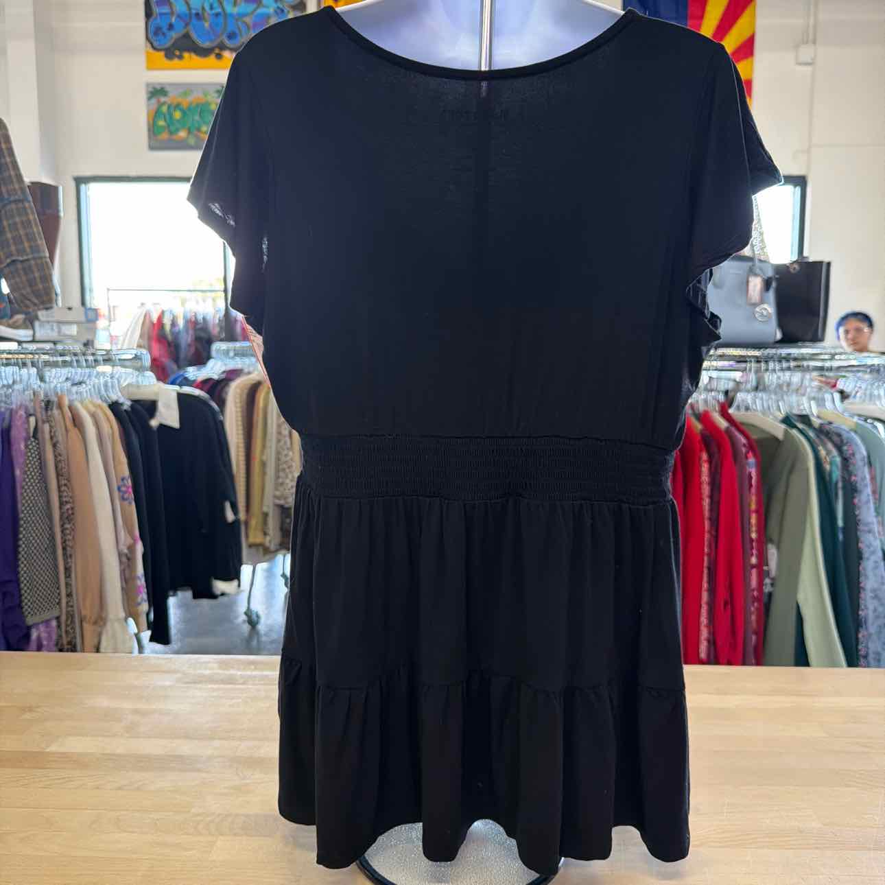 Torrid Size 0 Black Used Blouse