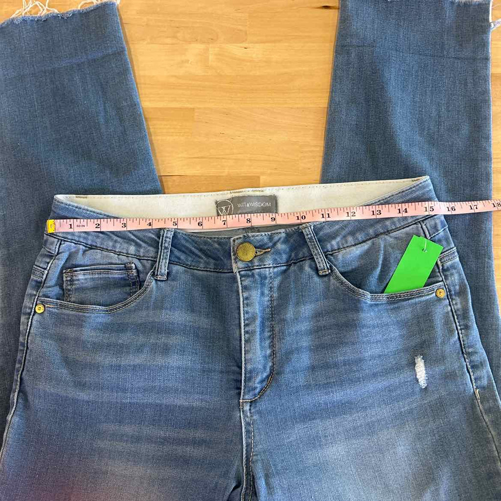 Wit and Wisdom Size 6P Blue Denim Preloved Jeans
