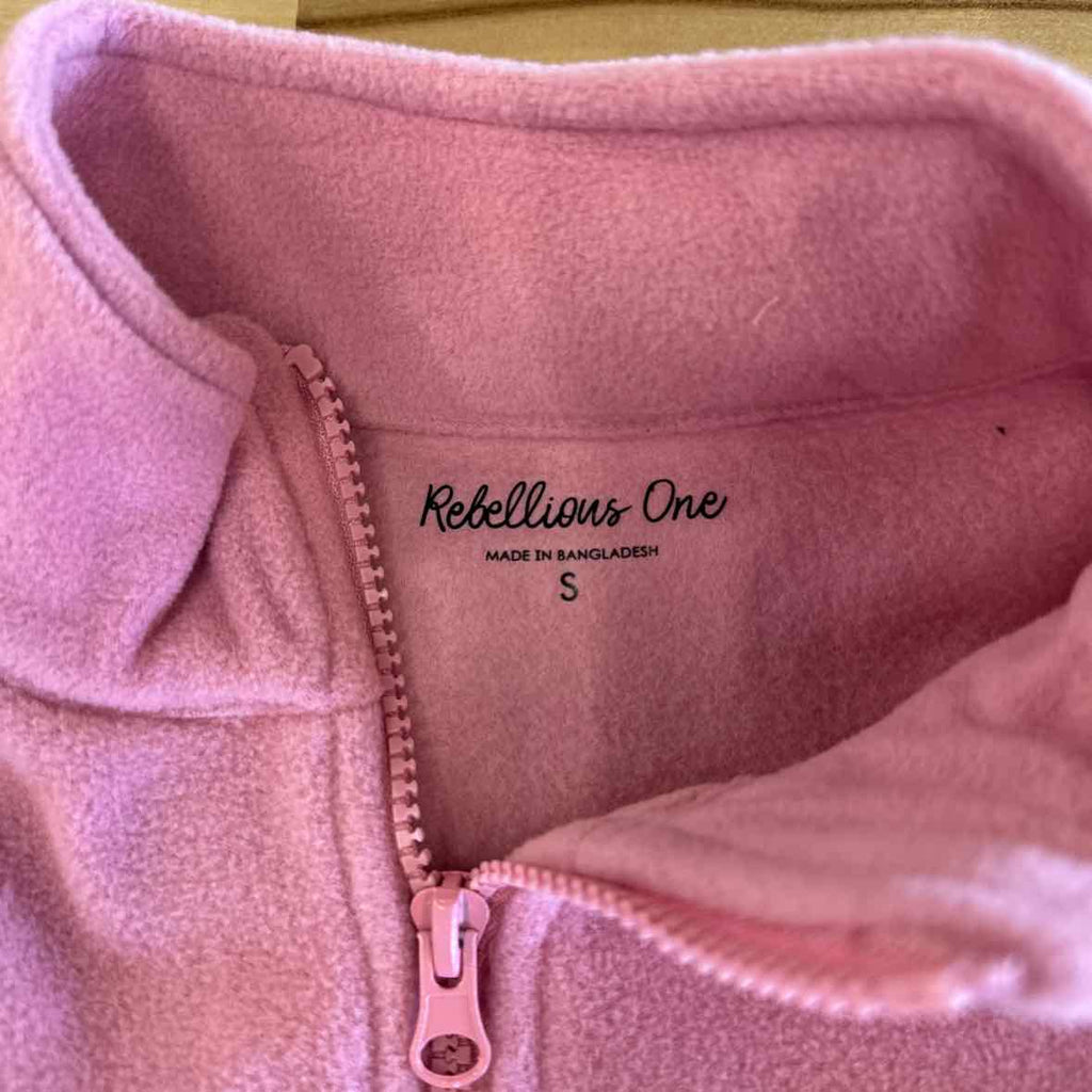 Rebellious One Size S Pink Sweater
