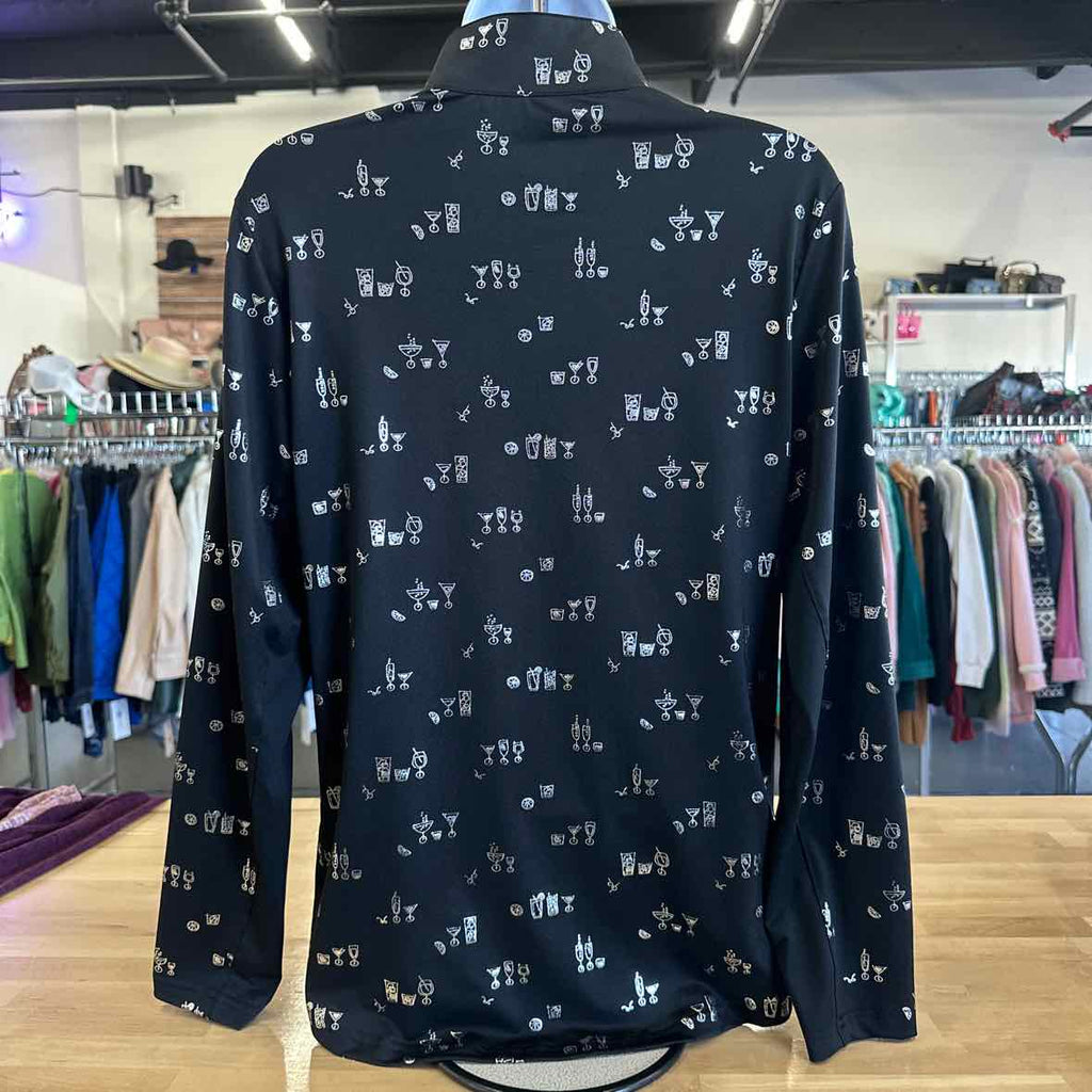 San Soleil Size S Black Athletic Jacket