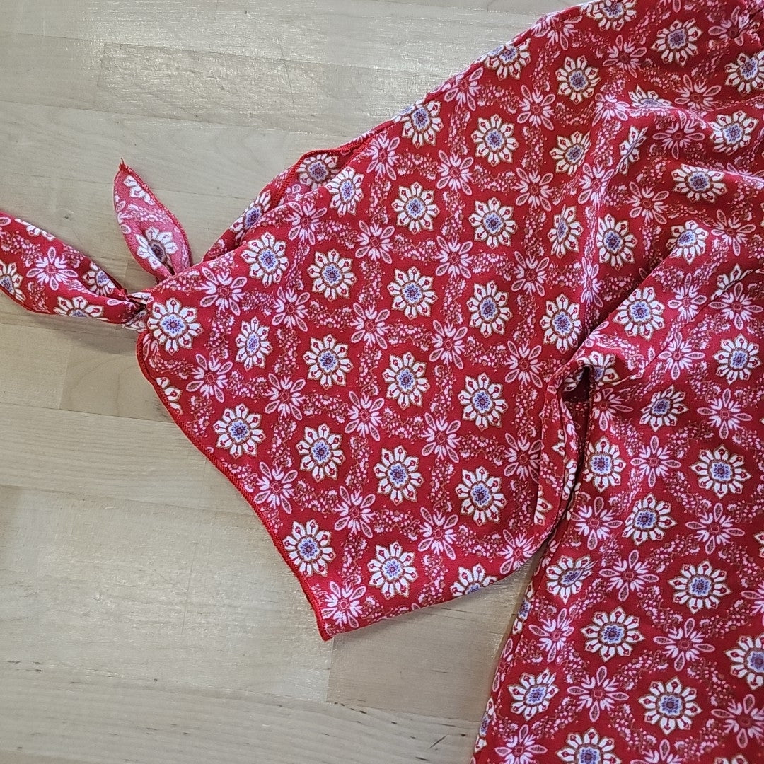 ReneeC Size XL Red Blouse