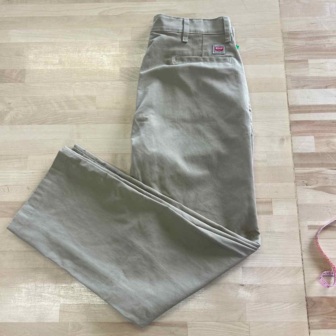 Red Kap Size 34 Tan MENS Pants