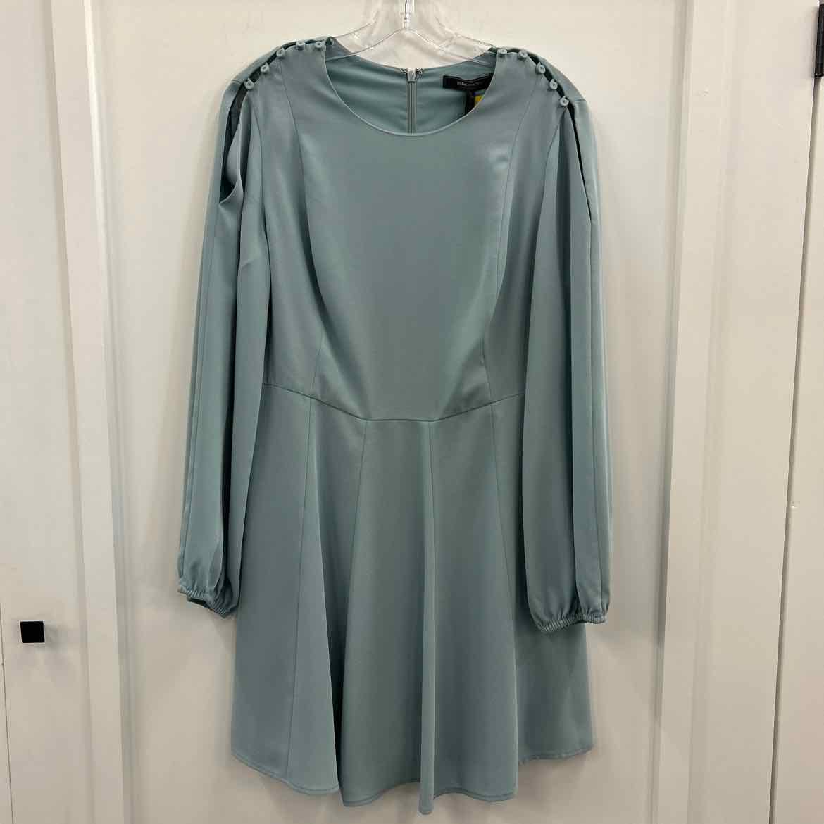BCBG Size L Blue Dress
