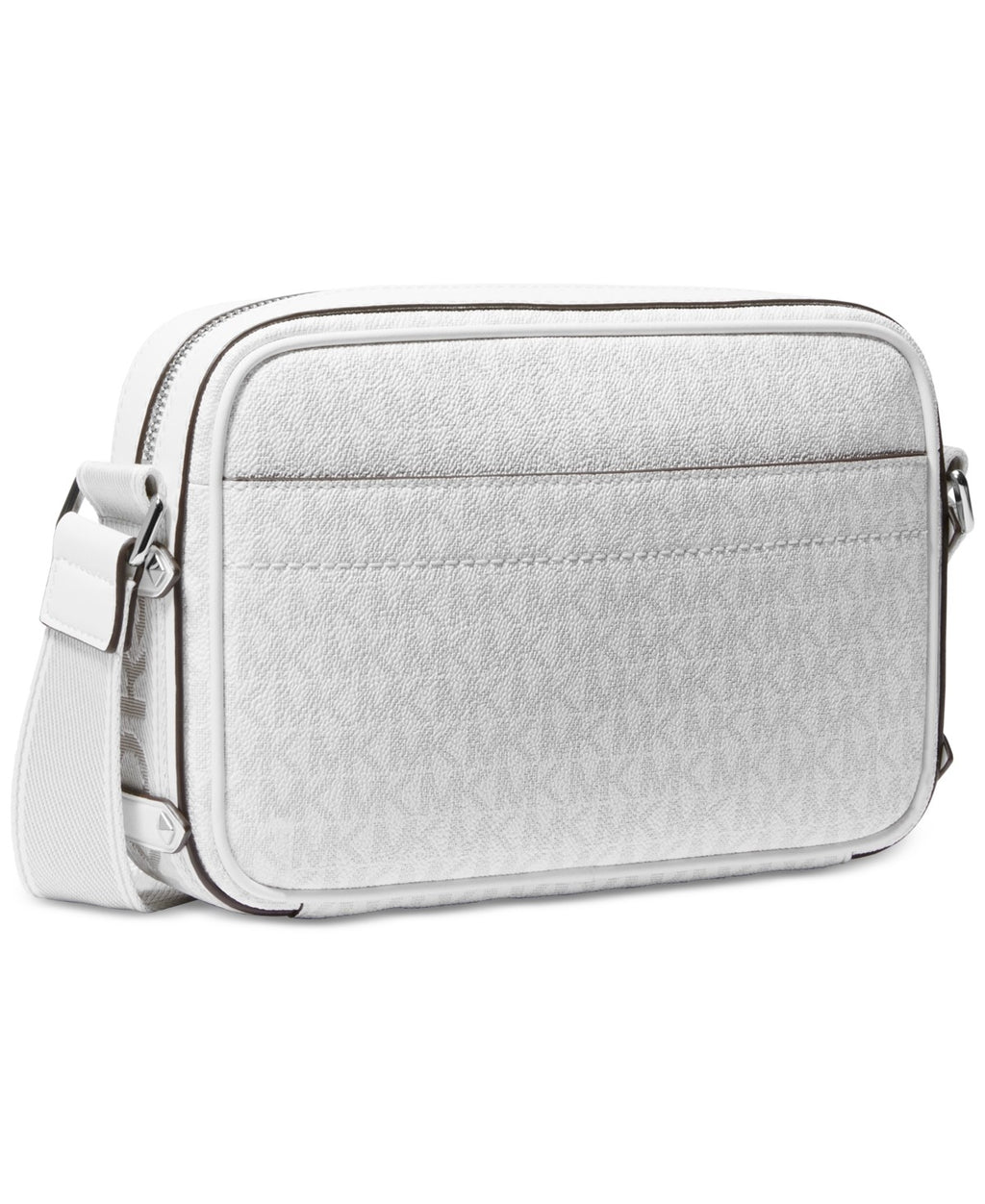 Michael Kors Maeve East West Pocket Crossbody - Optic White/allum