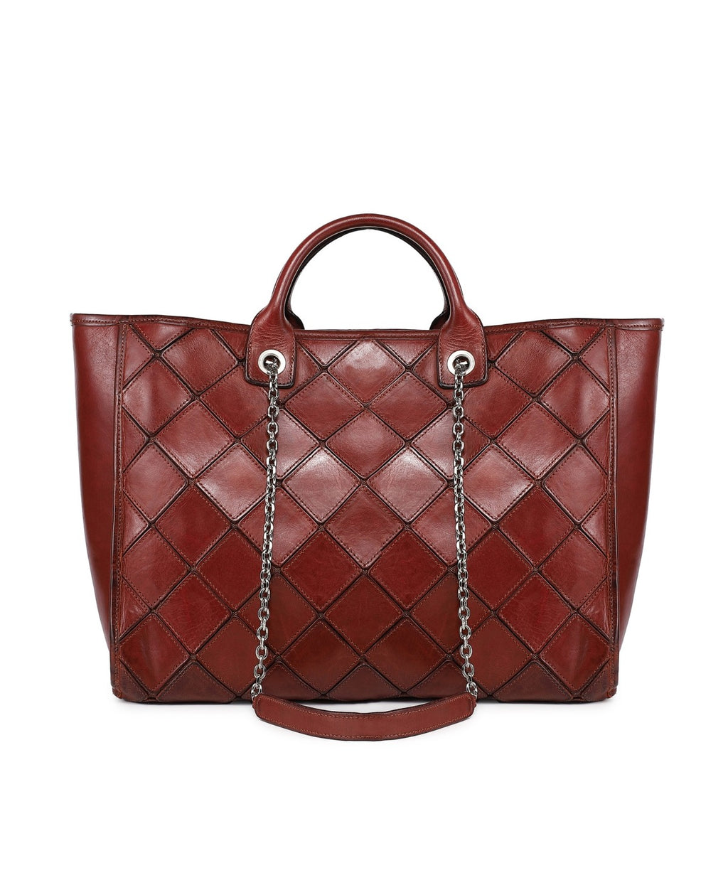 Old Trend Brown Tote Leather New Handbag